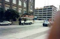 Berlijn, renovierter Bus der Allgemeinen Berliner Omnibus AG&#039;